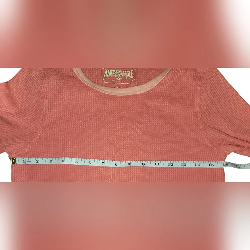 NWT American Eagle Waffle Thermal Long Sleeve Size Small - Picture 3 of 7